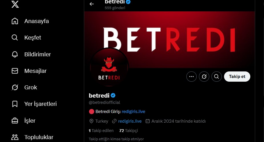 Betredi Twitter